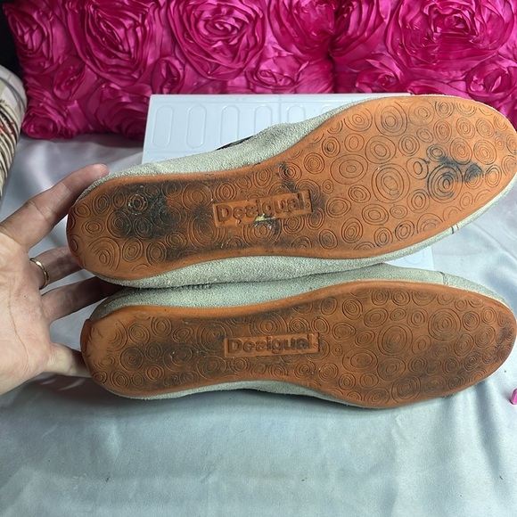 (A2) DESIGUAL, multi-coloured printed sneakers,‎ size 40/9 USA - Picture 10 of 13